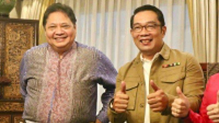 Ridwan Kamil Lapor Ke Airlangga, Koalisi Indonesia Bersatu Responnya Sangat Positif