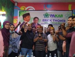 PAKAR Aceh Deklarasi Dukung Erick Thohir Maju Pilpres 2024