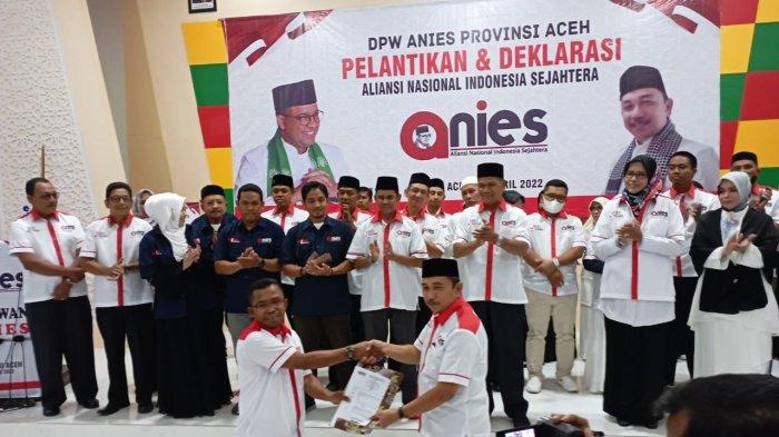 Relawan Anies Terbentuk di Aceh, Ini Struktur Lengkapnya