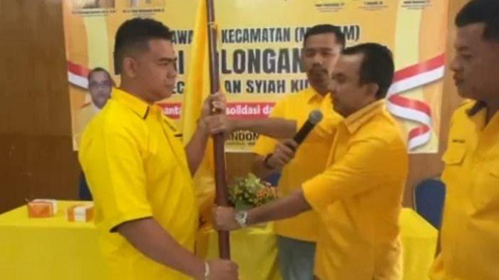Sabri Kukuhkan Ikhsan Maulana & Fajar Sidiq Sebagai Ketua PK Golkar Ulee Kareng dan Syiah Kuala