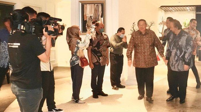 Setelah Prabowo, Giliran SBY Mengunjungi Surya Paloh di NasDem Tower